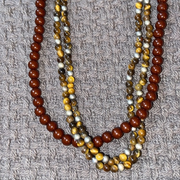 SET of THREE Necklaces + Earrings - Picture 5 of 8